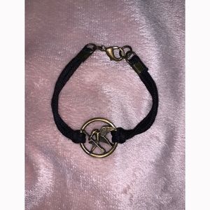 Hunger Games Mockingjay Black Clasp Bracelet OS